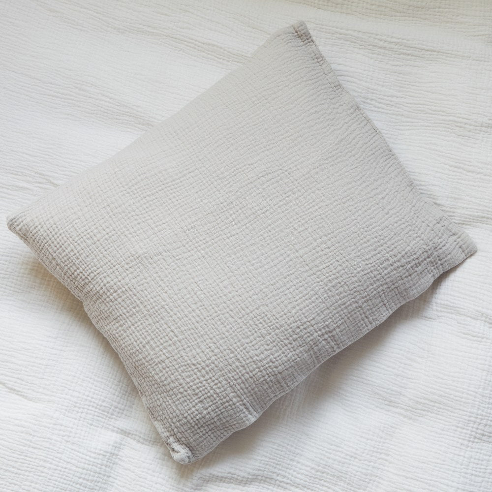 Tothemoon ☾ Tothemoon ☾ - Muslin pillowcase - 100% Cotton - Made in Holland bedding Smokey Sand