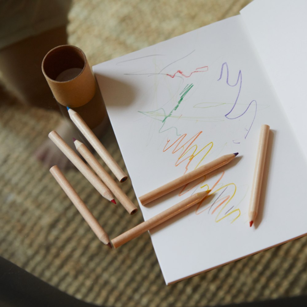 Tothemoon ☾ Tothemoon ☾ - Mini wooden pencils - Set of 12 - With carton case Create Default Title