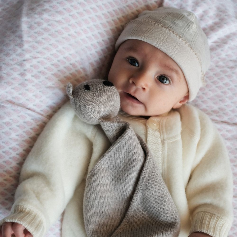 Tothemoon ☾ Tothemoon ☾ - Newborn Beanie - 100% Wool - Moonbeam Clothing 34cm