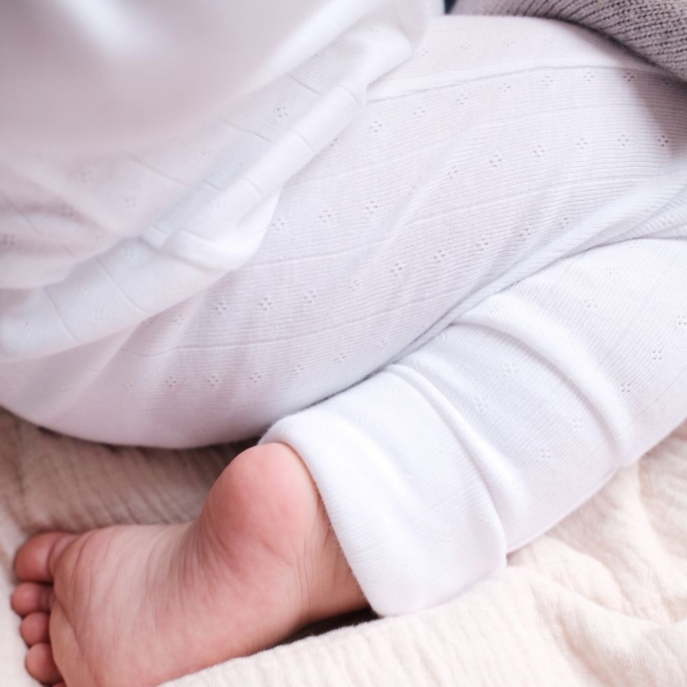 Sleep suit - 2 in 1 Foot - Organic cotton - Pointelle