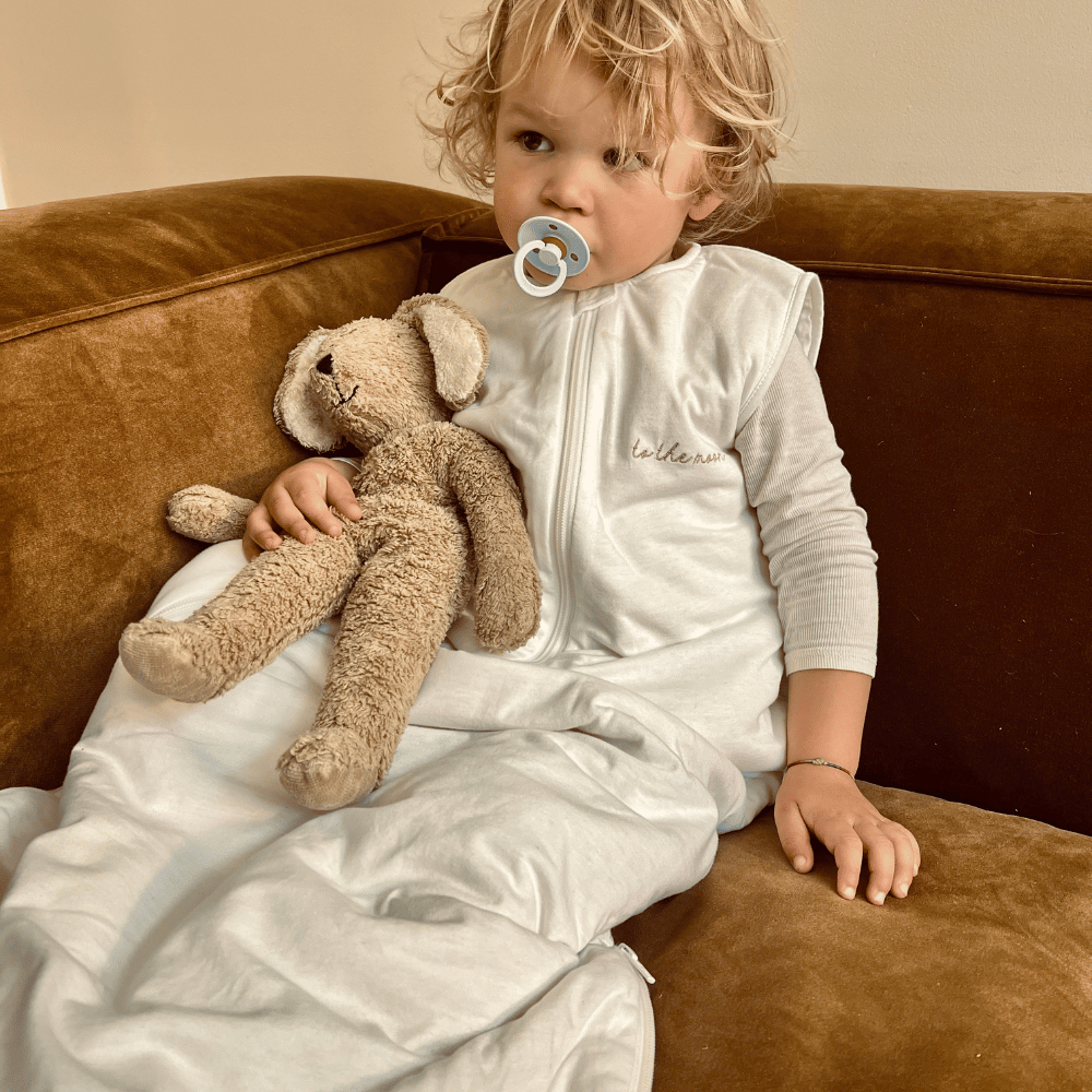 Tothemoon ☾ Tothemoon ☾ - Sleeveless quilted sleeping bag - 100% Cotton outer & filling 3-9 months