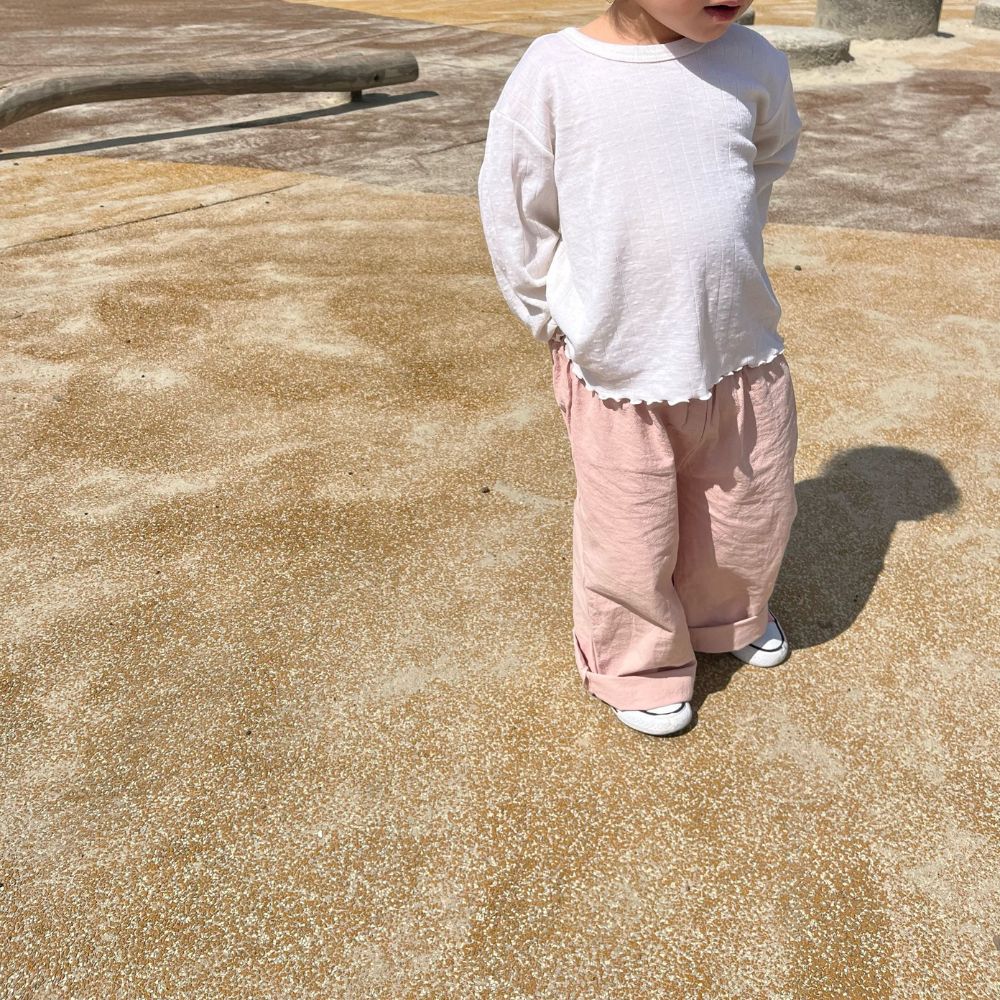 Tony pants - 100% Cotton - Handmade in Holland - Old Rose