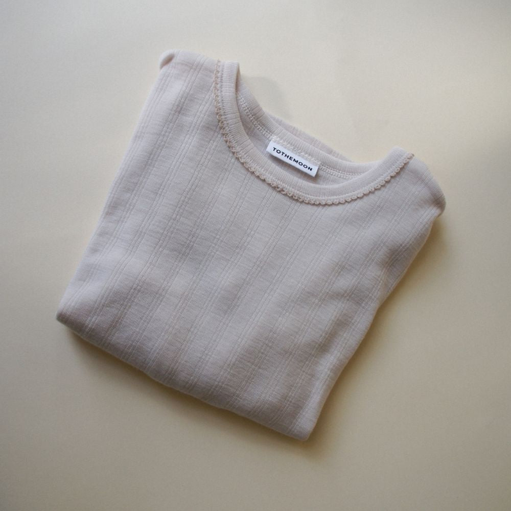 Tothemoon ☾ Tothemoon ☾ - Shirt - Long sleeve - 100% Wool - Moonbeam Clothing 86/92