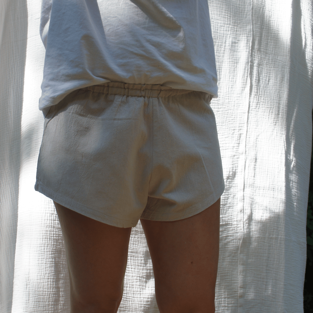 Tothemoon ☾ Tothemoon ☾ - Eve shorts - For you - 100% Cotton - Handmade in Holland Clothing Dark Olive / Small