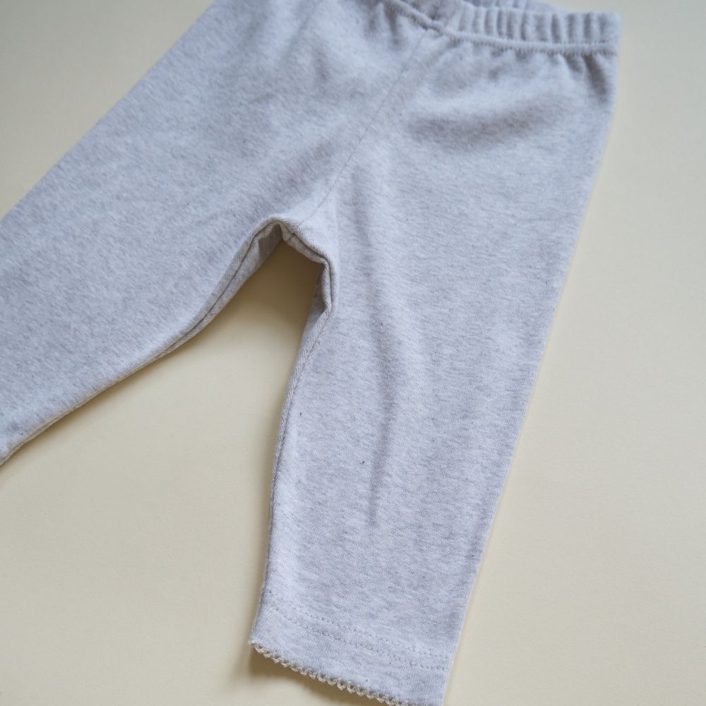 Tothemoon ☾ - Baby pants - Organic cotton - Light grey