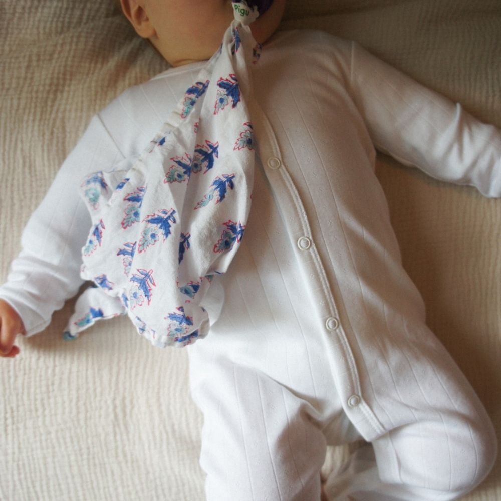Jumpsuit - Organic cotton - Pointelle