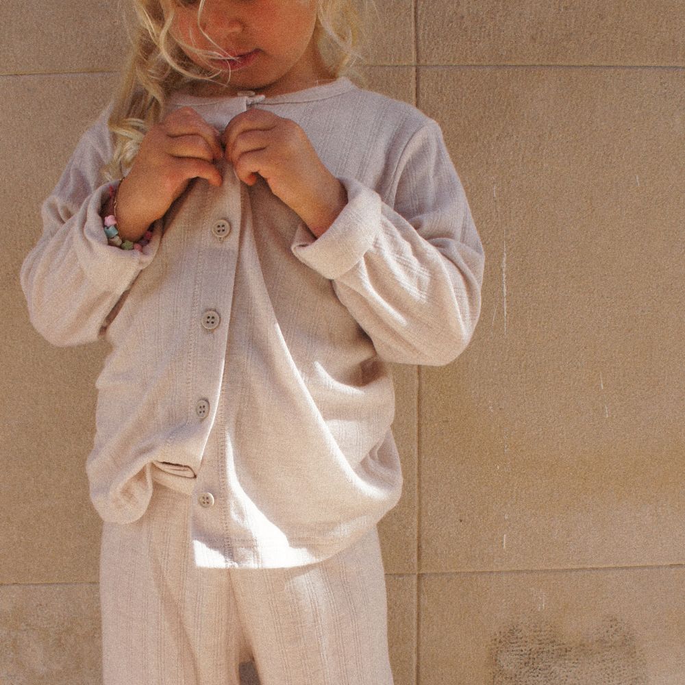Tothemoon ☾ Tothemoon ☾ - Kids Cardigan - 100% Wool - Moonbeam Clothing 86/92