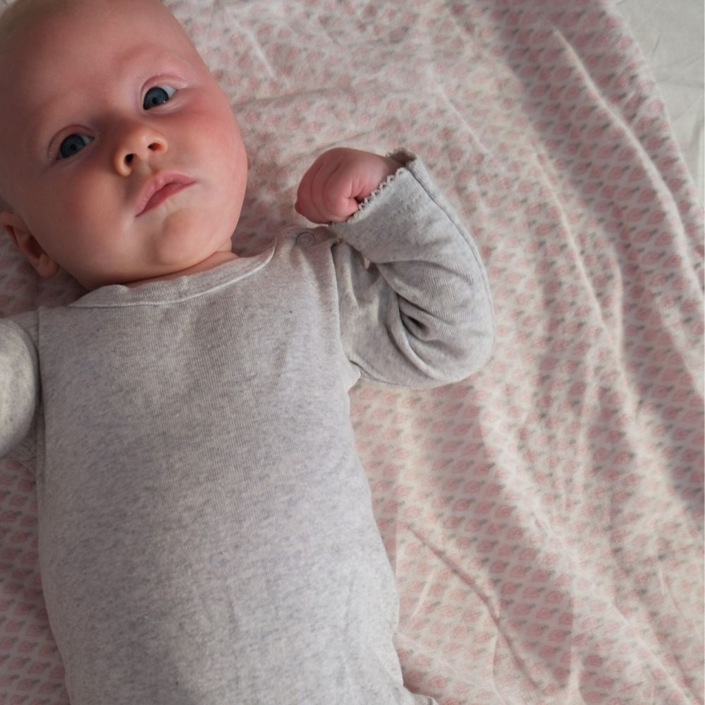 Tothemoon ☾ - Body - Long sleeve - Organic cotton - Light grey