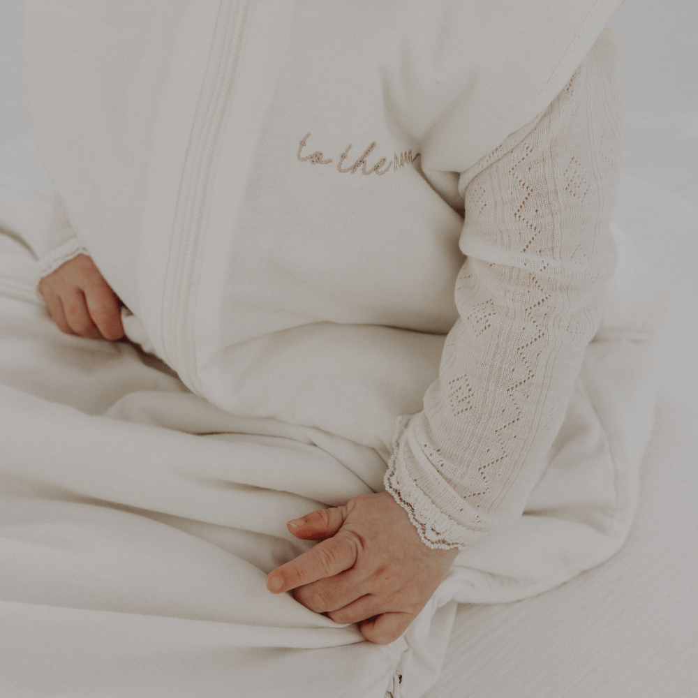 Tothemoon ☾ Tothemoon ☾ - Sleeveless quilted sleeping bag - 100% Cotton outer & filling 3-9 months
