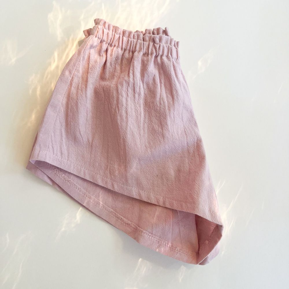 Badu shorts - 100% Cotton - Handmade in Holland - Old Rose