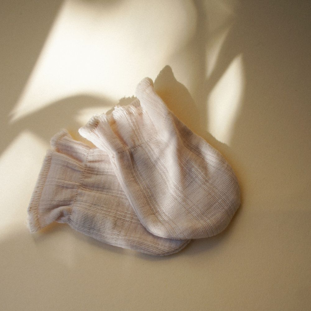 Tothemoon ☾ Tothemoon ☾ - Newborn Scratch Mittens - 100% Wool - Moonbeam Accessoires Default Title