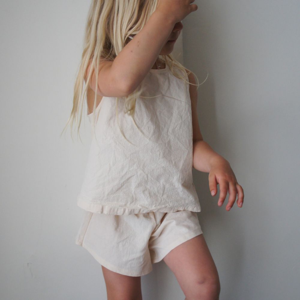 Badu shorts - 100% Cotton - Handmade in Holland - Butter