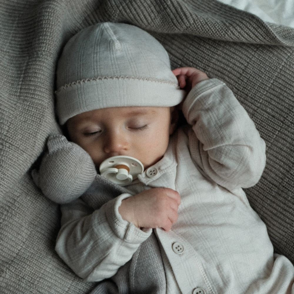 Tothemoon ☾ Tothemoon ☾ - Newborn Beanie - 100% Wool - Moonbeam Clothing 34cm