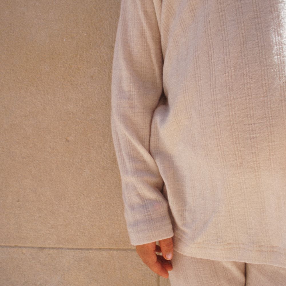 Tothemoon ☾ Tothemoon ☾ - Shirt - Long sleeve - 100% Wool - Moonbeam Clothing 86/92