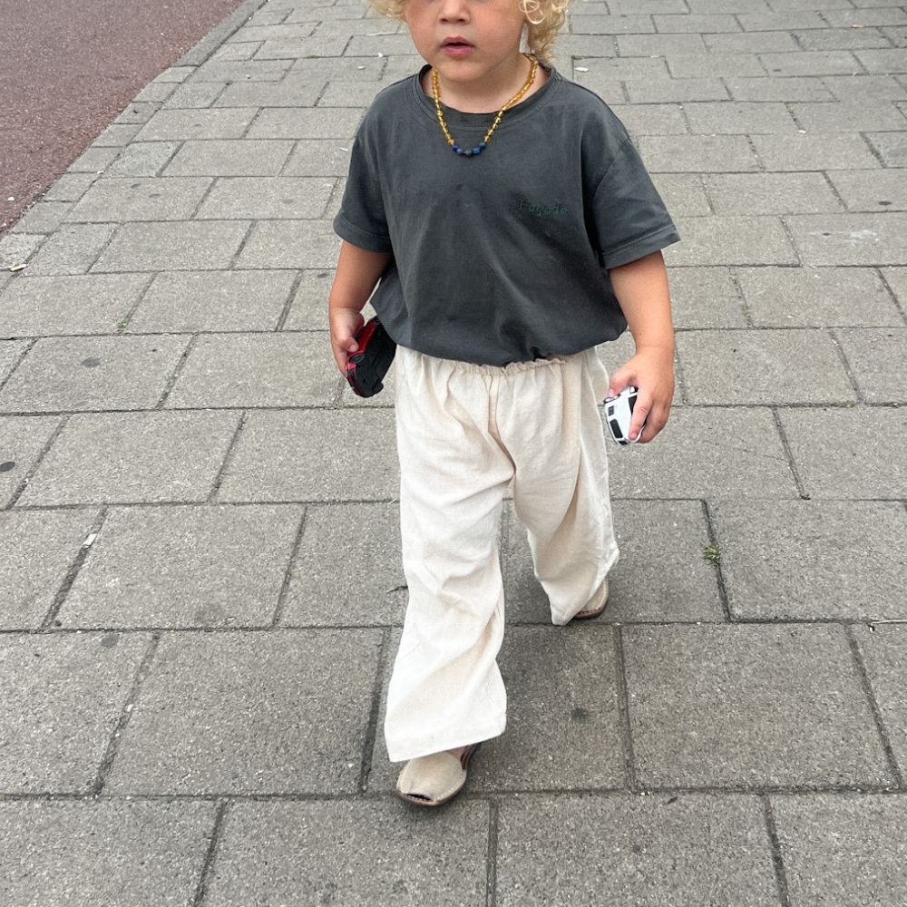 Tony pants - 100% Cotton - Handmade in Holland - Butter