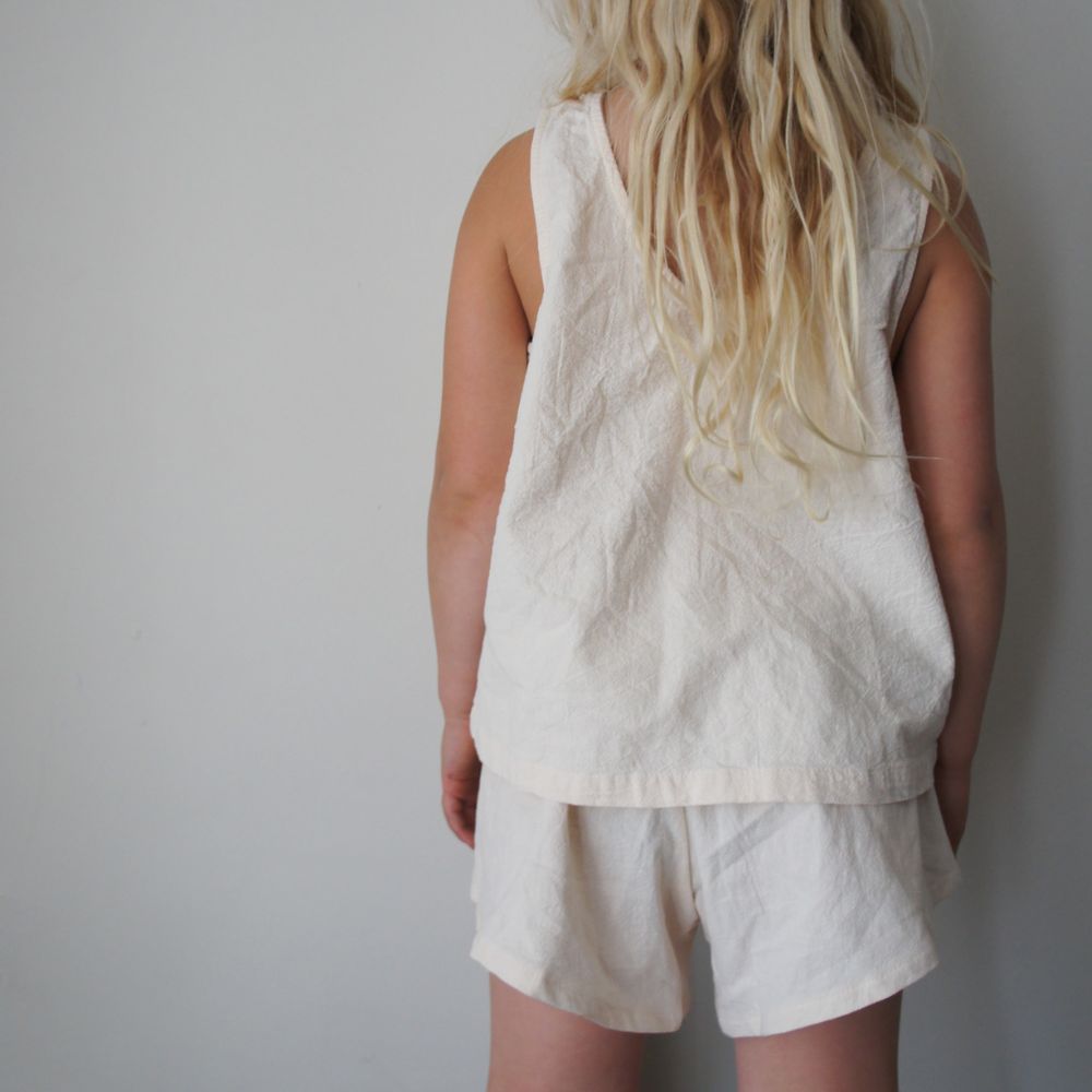 Badu shorts - 100% Cotton - Handmade in Holland - Butter
