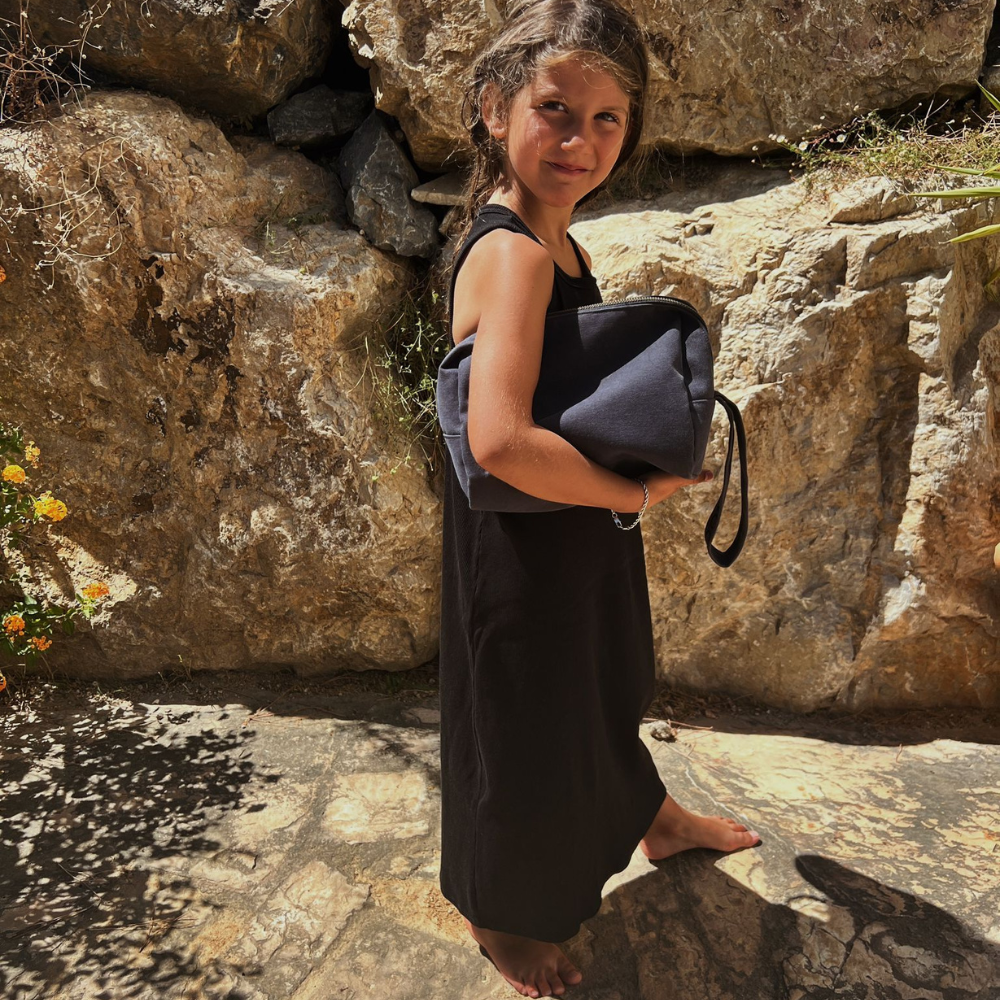 Tothemoon ☾ Tothemoon ☾ - Pouch - 100% Cotton Black print
