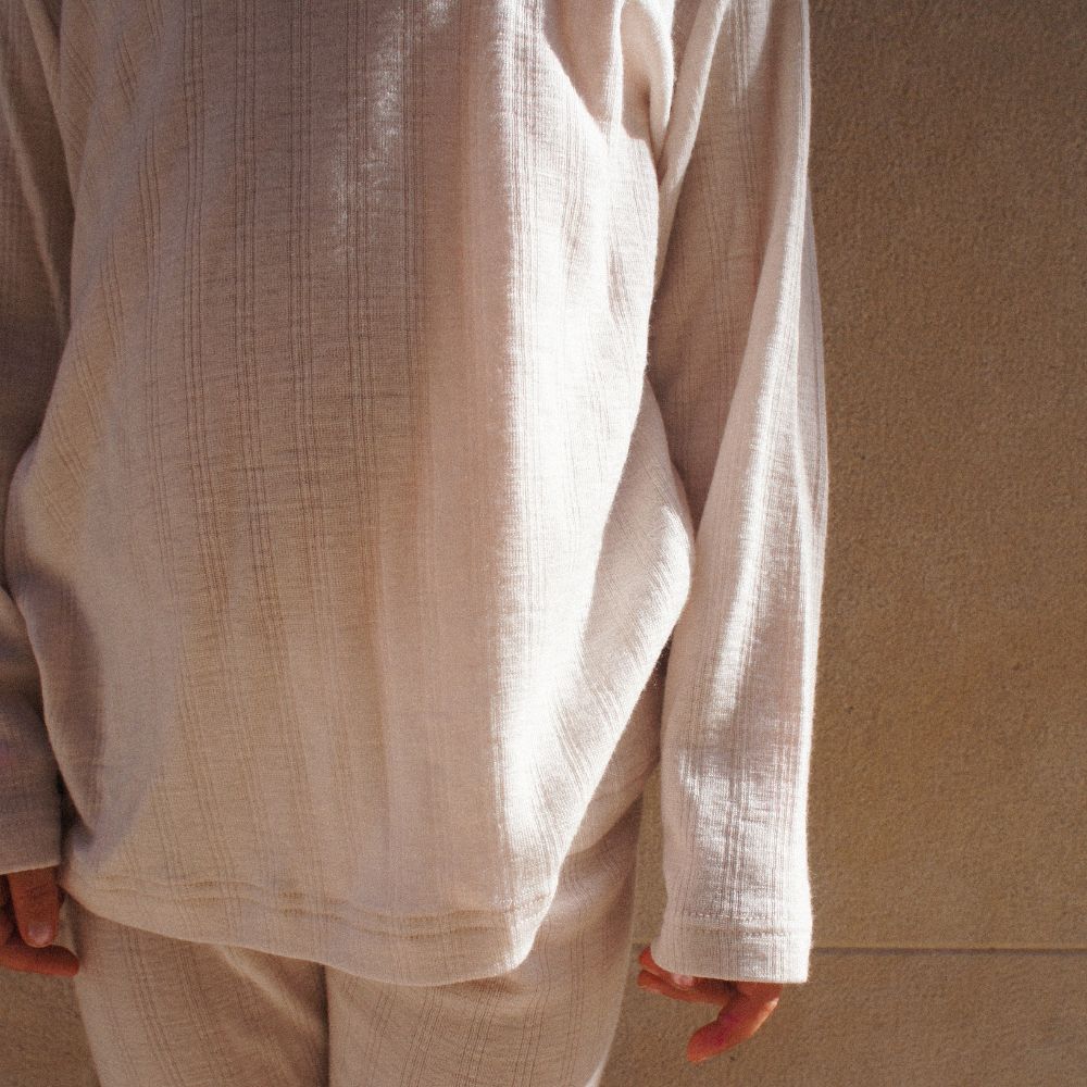 Tothemoon ☾ Tothemoon ☾ - Shirt - Long sleeve - 100% Wool - Moonbeam Clothing 86/92