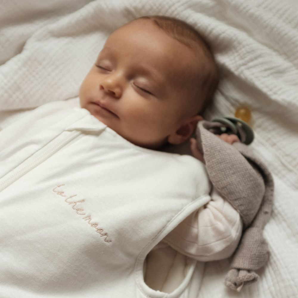 Tothemoon ☾ Tothemoon ☾ - Sleeveless quilted sleeping bag - 100% Cotton outer & filling 3-9 months