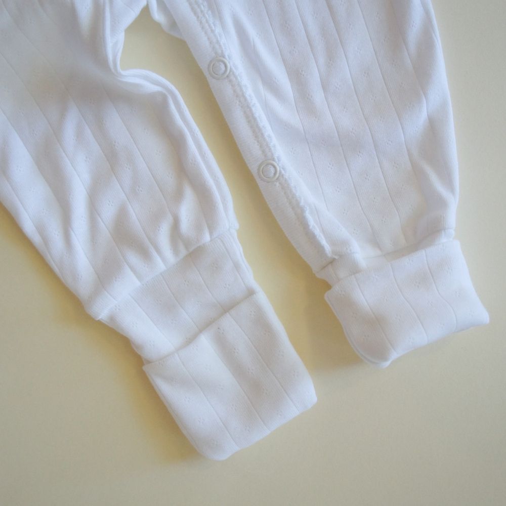 Sleep suit - 2 in 1 Foot - Organic cotton - Pointelle