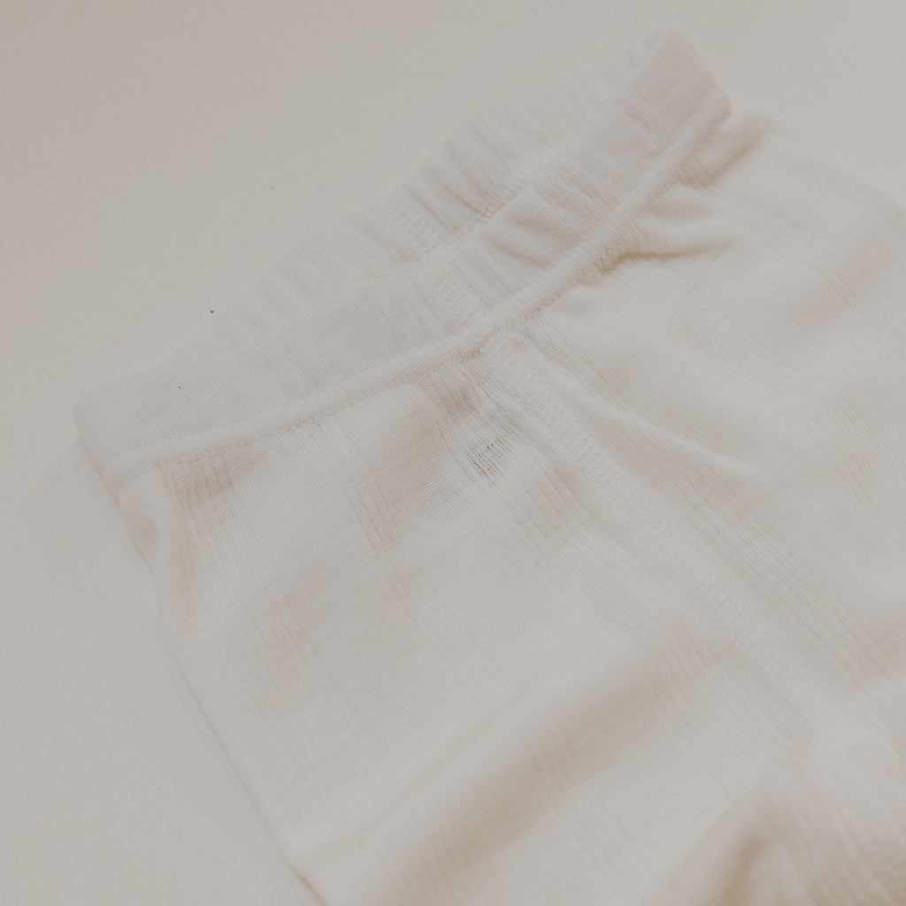 Tothemoon ☾ Tothemoon ☾ - Baby pants - Wool & silk - Needle pattern - Natural Clothing 50