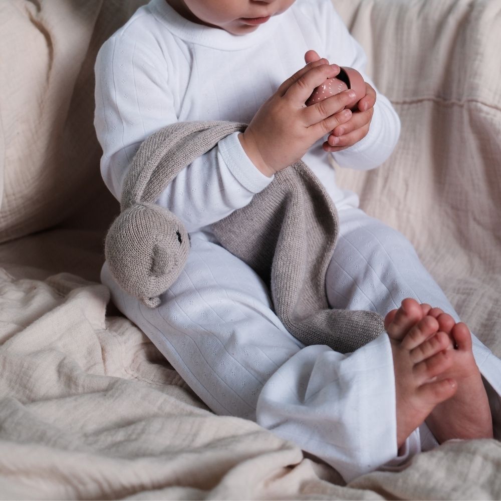 Wide pants - Organic cotton - Pointelle