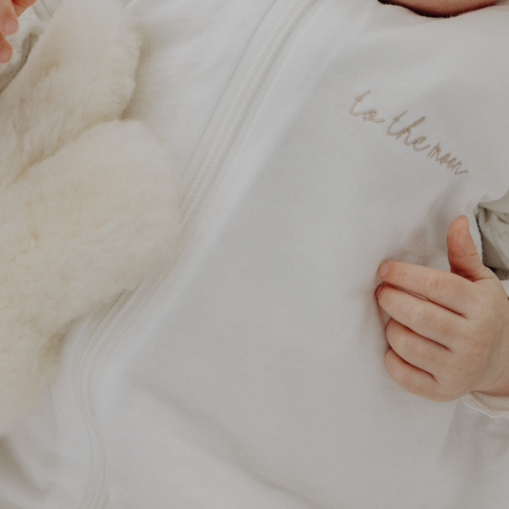 Tothemoon ☾ Tothemoon ☾ - Sleeveless quilted sleeping bag - 100% Cotton outer & filling 3-9 months