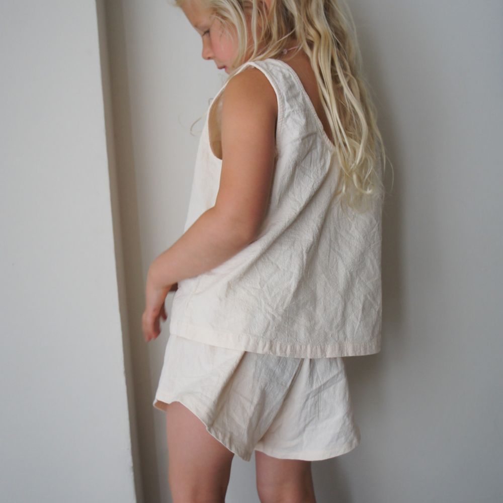 Badu shorts - 100% Cotton - Handmade in Holland - Butter