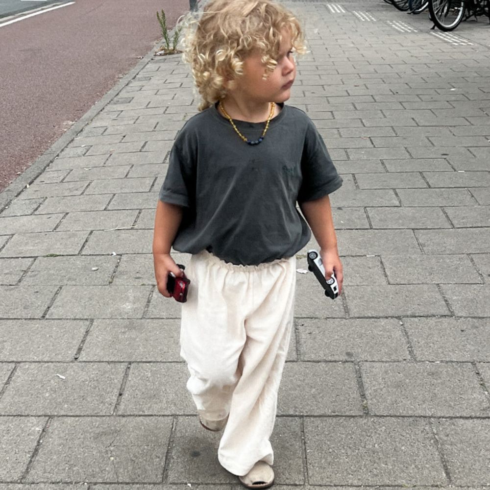 Tony pants - 100% Cotton - Handmade in Holland - Butter