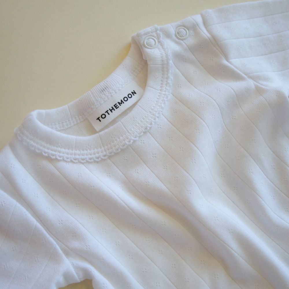 Body - Long sleeve - Piquette Endings - Organic cotton - Pointelle