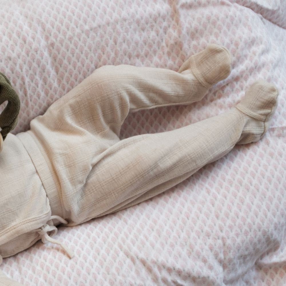 Tothemoon ☾ Tothemoon ☾ - Footed baby pants - 100% Wool - Moonbeam Clothing 50
