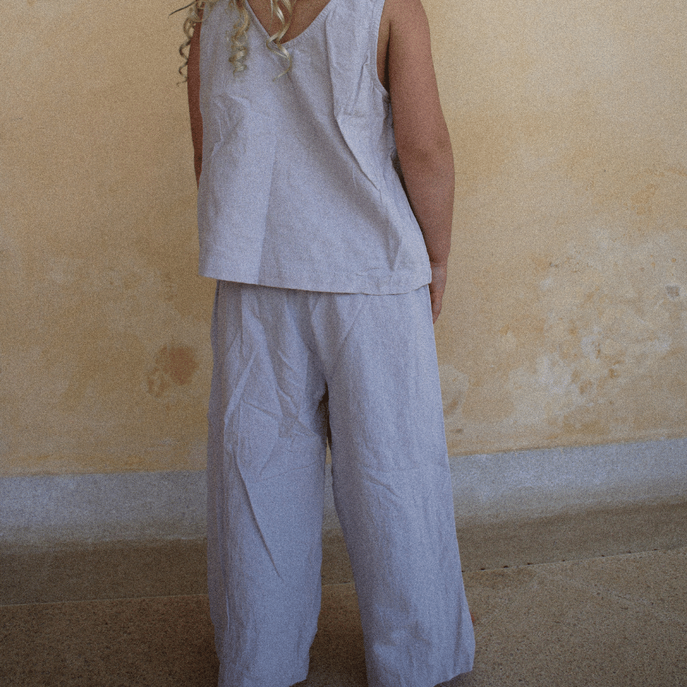 Tothemoon ☾ Tothemoon ☾ - Tony pants - 100% Cotton - Handmade in Holland Dark Olive / 1Y