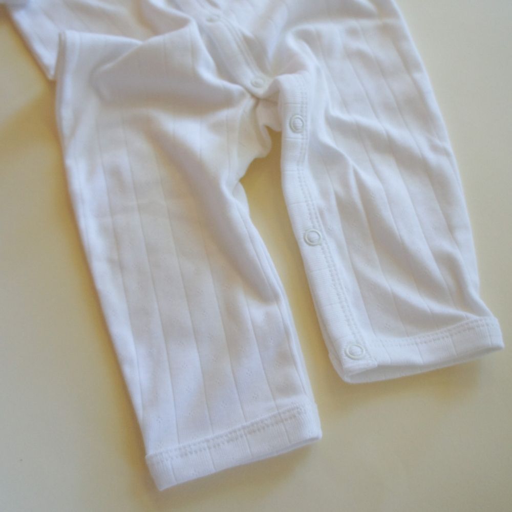 Jumpsuit - Organic cotton - Pointelle