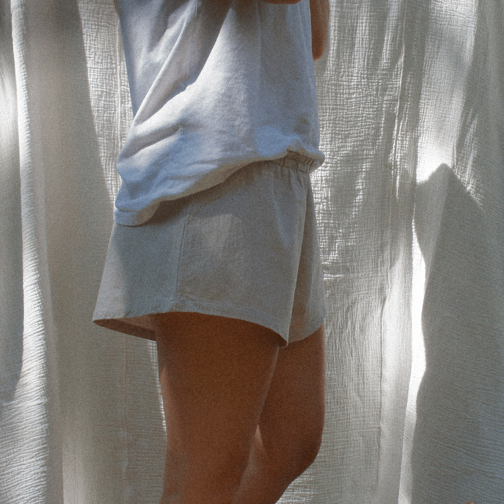 Tothemoon ☾ Tothemoon ☾ - Eve shorts - For you - 100% Cotton - Handmade in Holland Clothing Dark Olive / Small