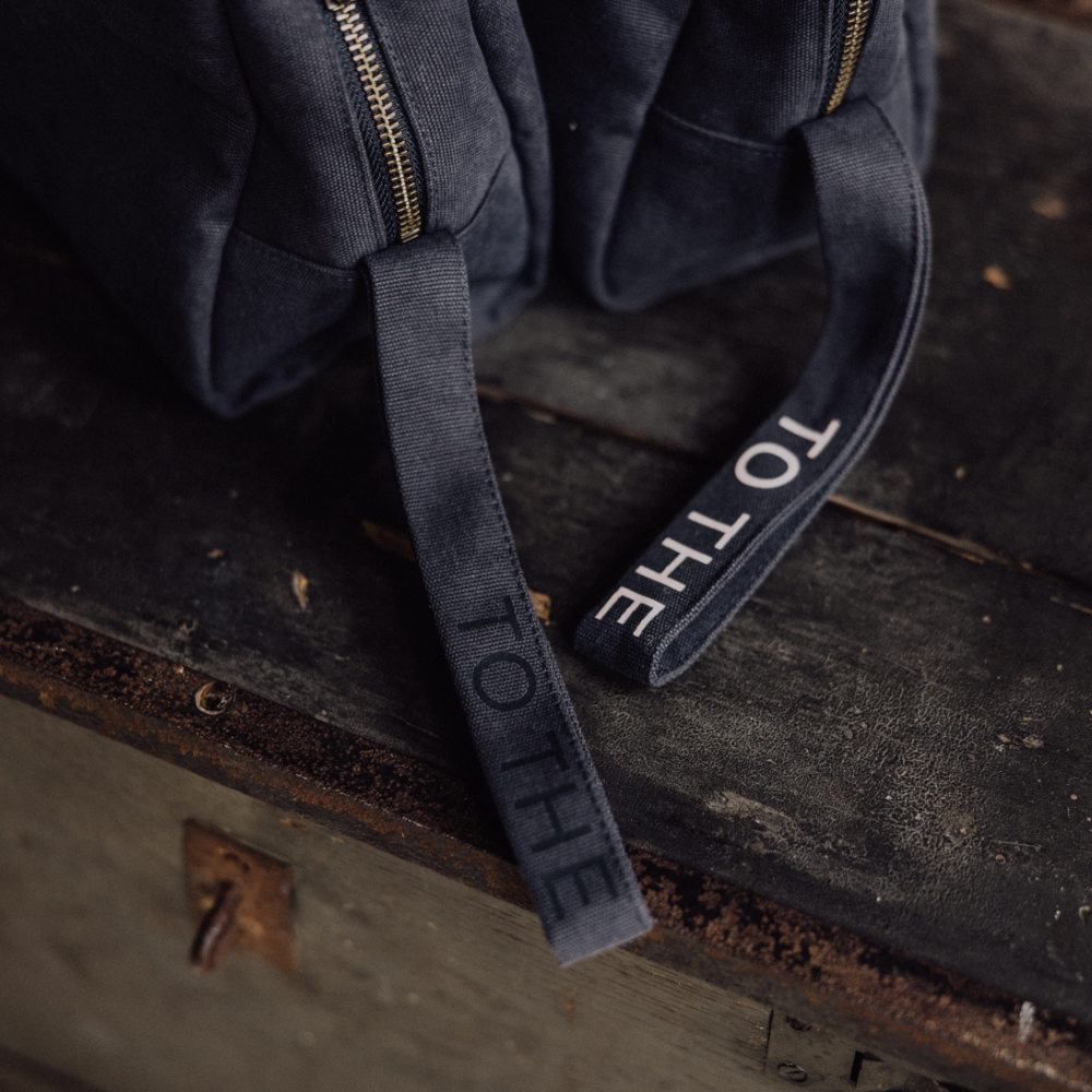Tothemoon ☾ Tothemoon ☾ - Pouch - 100% Cotton Black print