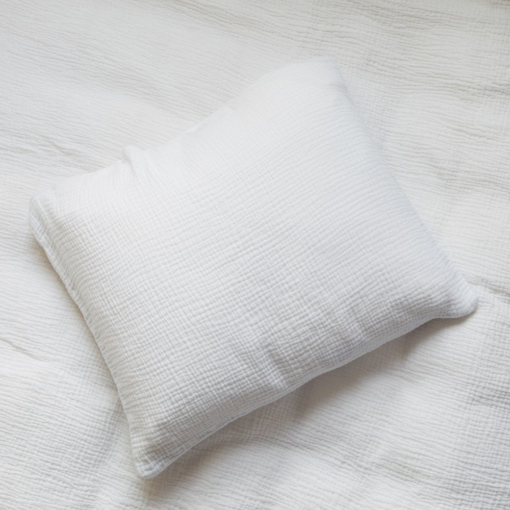 Tothemoon ☾ Tothemoon ☾ - Muslin pillowcase - 100% Cotton - Made in Holland bedding Clear White