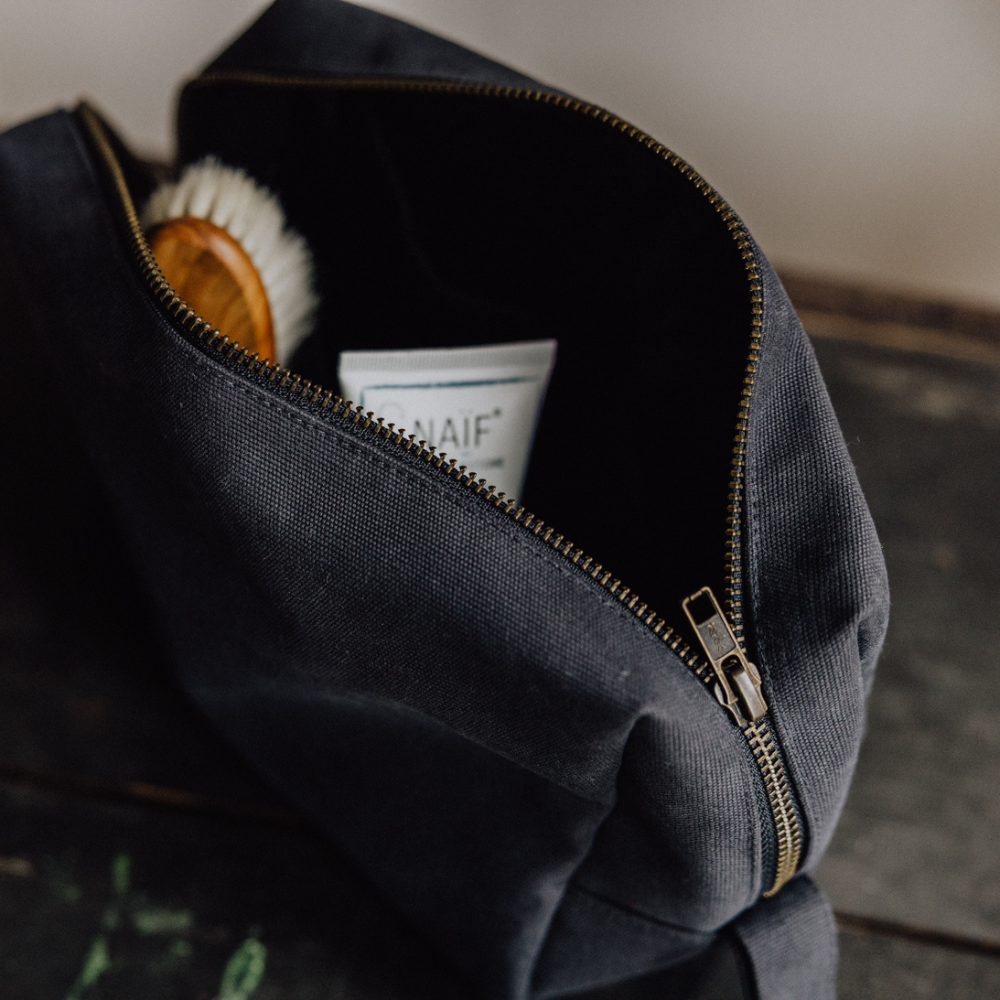 Tothemoon ☾ Tothemoon ☾ - Pouch - 100% Cotton Black print