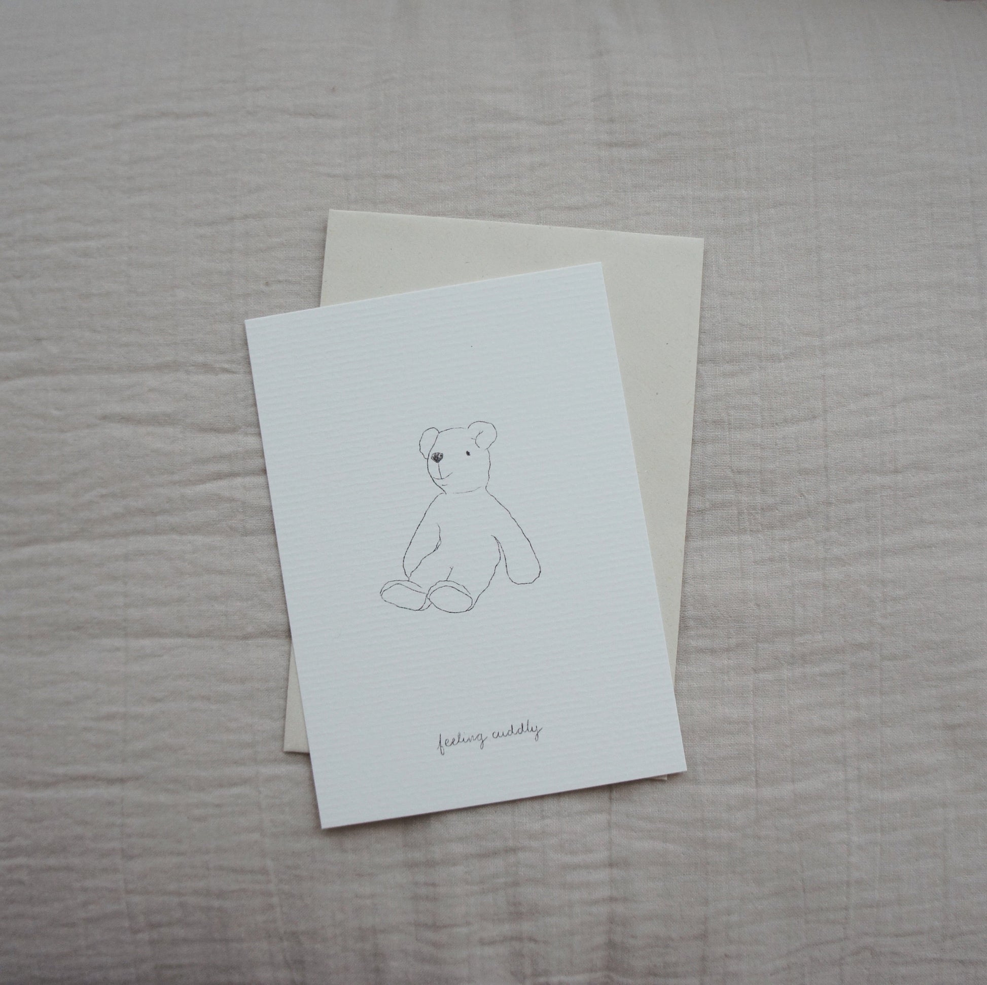 Tothemoon ☾ Post card - Hand-drawn - Designs for every moment Beddengoed feeling cuddly
