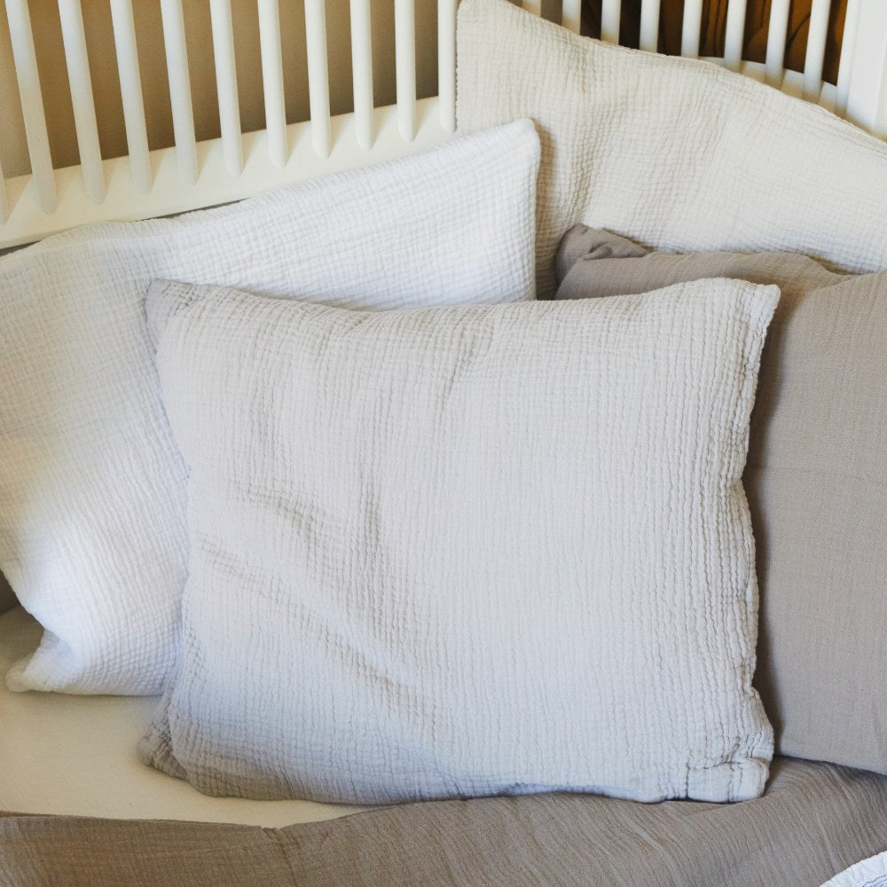 Tothemoon ☾ Tothemoon ☾ - Muslin pillowcase - 100% Cotton - Made in Holland bedding Smokey Sand