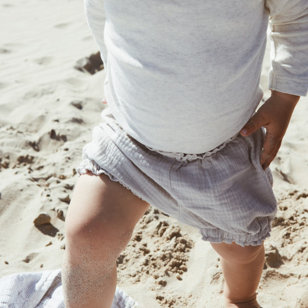 Tothemoon ☾ Tothemoon ☾ - Muslin bloomers - Handmade in Holland Outerwear Smokey Sand / 0-3m