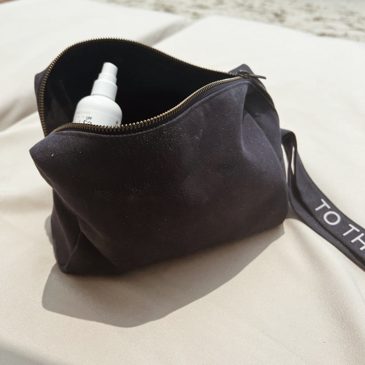 Tothemoon ☾ Tothemoon ☾ - Pouch - 100% Cotton Black print