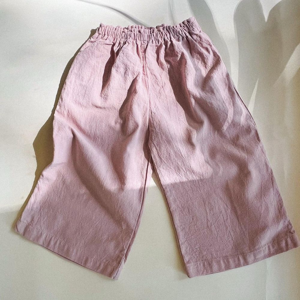 Tony pants - 100% Cotton - Handmade in Holland - Old Rose