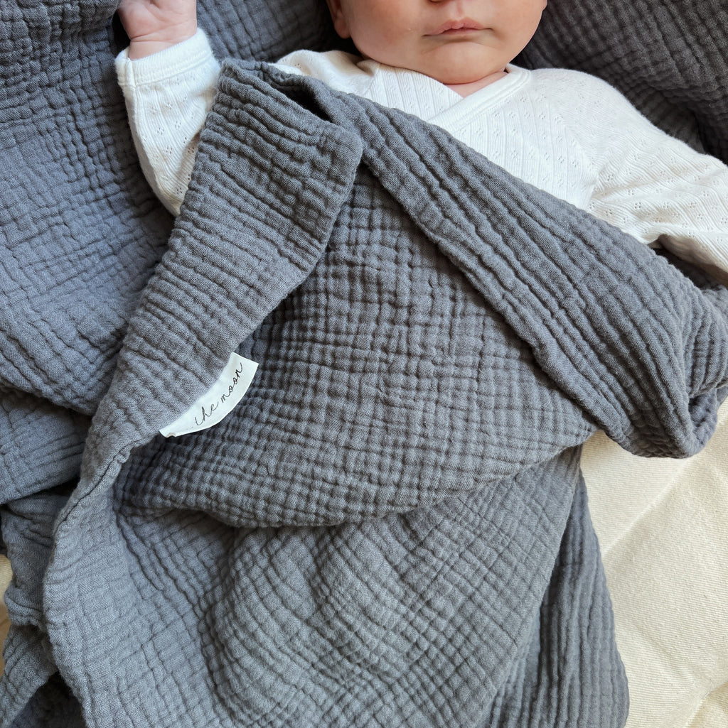 Cotton Gauze Blanket - 8 Layers - Handmade